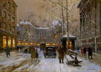 Edouard Cortes - La Madeleine, Winter